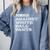 Baseball Moms Against Ball Pants Comfort Colors Sweatshirt Denim