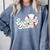 Baseball Mom's Favorite Game Day Premium Comfort Colors Sweatshirt Denim