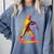 Baseball Player Comfort Colors Sweatshirt Denim Baseball Player Comfort Colors Sweatshirt Denim