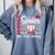 Baseball Senior Mom 2026 Last Inning Baseball Senior Mama Comfort Colors Sweatshirt Denim