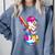 Baseball Snowman Drip Christmas Baseball Boys Men Kids Comfort Colors Sweatshirt Denim