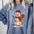 Baseball Snowman Merry Christmas Holiday Sports Xmas Pajamas Comfort Colors Sweatshirt Denim Baseball Snowman Merry Christmas Holiday Sports Xmas Pajamas Comfort Colors Sweatshirt Denim