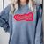 Baseball Softball Baseball Mom Baseball Comfort Colors Sweatshirt Denim