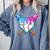 Baseball Sport Respect The Drip Boys Baseball Comfort Colors Sweatshirt Denim