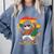 Baseball History Month For Boys Comfort Colors Sweatshirt Denim
