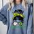 Brazil Baseball Mom Messy Bun Comfort Colors Sweatshirt Denim Brazil Baseball Mom Messy Bun Comfort Colors Sweatshirt Denim