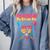 Bruh Baseball Ice Cream Drip Number 67 Player 67th Birthday Comfort Colors Sweatshirt Denim