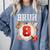 Bruh I'm 8 Baseball 8th Birthday Sports 8 Year Old Boy Comfort Colors Sweatshirt Denim Bruh I'm 8 Baseball 8th Birthday Sports 8 Year Old Boy Comfort Colors Sweatshirt Denim