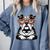 Bulldog Mascot Sports Fan Football Basketball Baseball Comfort Colors Sweatshirt Denim Bulldog Mascot Sports Fan Football Basketball Baseball Comfort Colors Sweatshirt Denim