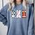 Bunny Football Baseball Sport Easter Day Comfort Colors Sweatshirt Denim Bunny Football Baseball Sport Easter Day Comfort Colors Sweatshirt Denim