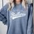 Busy Raising Ballers Baseball Mom & Parent Sports Comfort Colors Sweatshirt Denim