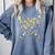 Camo Baseball Ice Cream Drip Number 67 Player 67th Birthday Comfort Colors Sweatshirt Denim