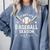 I Can't It's Baseball Season Comfort Colors Sweatshirt Denim