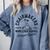 Chairmakers Sheboygan Minor League Baseball Comfort Colors Sweatshirt Denim