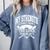 Christian Baseball My Strength Comes From The Lord Baseball Comfort Colors Sweatshirt Denim