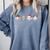 Christmas Baseball Player X-Mas Balls Comfort Colors Sweatshirt Denim Christmas Baseball Player X-Mas Balls Comfort Colors Sweatshirt Denim