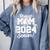 Class Of 2024 Senior Year Baseball Mom Senior 2024 Comfort Colors Sweatshirt Denim Class Of 2024 Senior Year Baseball Mom Senior 2024 Comfort Colors Sweatshirt Denim