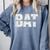 Cool Bat Dad Baseball Tee Women Kids Comfort Colors Sweatshirt Denim