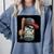 Cool Dollar Bill Guy With Cap And Baseball Costume Premium Tri-Blend Comfort Colors Sweatshirt Denim