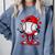 Cute Game Day Baseball Ice Cream Drip Valentine Love XOXO Comfort Colors Sweatshirt Denim Cute Game Day Baseball Ice Cream Drip Valentine Love XOXO Comfort Colors Sweatshirt Denim