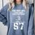 How Many Days A Week 6 7 67 Meme Baseball Humor Comfort Colors Sweatshirt Denim