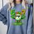 Drip Baseball Irish Shamrock St Patricks Men Boy Kid Comfort Colors Sweatshirt Denim