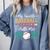 My Favorite Baseball Player Calls Me Mom Baseball Mom Premium Comfort Colors Sweatshirt Denim