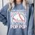 My Favorite Baseball Player Calls Me Pop Pop Comfort Colors Sweatshirt Denim My Favorite Baseball Player Calls Me Pop Pop Comfort Colors Sweatshirt Denim