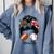 Football Mom Baseball Mom Life Messy Bun Mom Of Both Comfort Colors Sweatshirt Denim