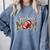 Football Mom Dance Mom Baseball Mom Mother Day Comfort Colors Sweatshirt Denim