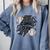 Game Day Baseball Retro Checkered Baseball Comfort Colors Sweatshirt Denim Game Day Baseball Retro Checkered Baseball Comfort Colors Sweatshirt Denim