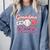 Grandparent Grandma Of The 1 Rookie Baseball Comfort Colors Sweatshirt Denim Grandparent Grandma Of The 1 Rookie Baseball Comfort Colors Sweatshirt Denim