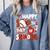 Happy 100 Days Of School Baseball Football PE Teacher Comfort Colors Sweatshirt Denim