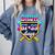 Happy 6733 Days Of School Baseball Drip 100th Day Of School Comfort Colors Sweatshirt Denim Happy 6733 Days Of School Baseball Drip 100th Day Of School Comfort Colors Sweatshirt Denim