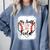My Heart Is On That Field Baseball Mom Momm Comfort Colors Sweatshirt Denim