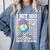 I Hit 100 Days Of School Baseball Ice Cream Drip Boys Girls Comfort Colors Sweatshirt Denim