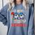 I Hit 100 Days Of School Baseball Kids Boy Teacher 100th Day Comfort Colors Sweatshirt Denim