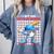 I Hit 100 Days Of School Baseball Player Kids Boys Son Comfort Colors Sweatshirt Denim