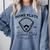 Home Plate Social Club Baseball Mom Comfort Colors Sweatshirt Denim