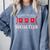 Home Plate Social Club Softball Season Baseball Mom Premium Comfort Colors Sweatshirt Denim