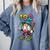 Ice Cream Drip Baseball Party 100 Days Of School Teacher Comfort Colors Sweatshirt Denim Ice Cream Drip Baseball Party 100 Days Of School Teacher Comfort Colors Sweatshirt Denim