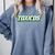 Jarrell Storm Chasers Baseball 8U Comfort Colors Sweatshirt Denim