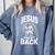 Jesus Has My Back Baseball Faith Motivation Tee Christian Comfort Colors Sweatshirt Denim Jesus Has My Back Baseball Faith Motivation Tee Christian Comfort Colors Sweatshirt Denim