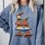 LA Sarape Los Angeles LA Sarape East LA Baseball Mexican Premium Tri-Blend Comfort Colors Sweatshirt Denim LA Sarape Los Angeles LA Sarape East LA Baseball Mexican Premium Tri-Blend Comfort Colors Sweatshirt Denim