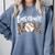 Leopard Baseball Mom Baseball Mama Retro Cute Mother's Day Premium Comfort Colors Sweatshirt Denim Leopard Baseball Mom Baseball Mama Retro Cute Mother's Day Premium Comfort Colors Sweatshirt Denim