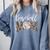Leopard Baseball Mom Matching Softball Mama Family Matching Comfort Colors Sweatshirt Denim Leopard Baseball Mom Matching Softball Mama Family Matching Comfort Colors Sweatshirt Denim
