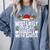 Most Likely To Play Baseball With Santa Christmas Baseball Comfort Colors Sweatshirt Denim