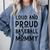 Loud & Proud Baseball Mommy Sports Lover Mom Women Comfort Colors Sweatshirt Denim