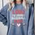 Loud Proud Baseball Mom Comfort Colors Sweatshirt Denim Loud Proud Baseball Mom Comfort Colors Sweatshirt Denim