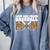 Loud And Proud Baseball Mom Leopard Mama Loves Comfort Colors Sweatshirt Denim